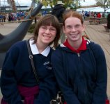 Carrissa & Kellie at the Tall Ships...place....jpg