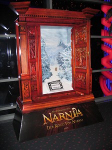 The Lion, the Witch and the Wardrobe Standee in Germany