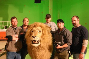 Aslan with the team