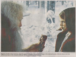 USA Today - Father Christmas and Lucy