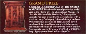 Grand Prize Replica Wardrobe