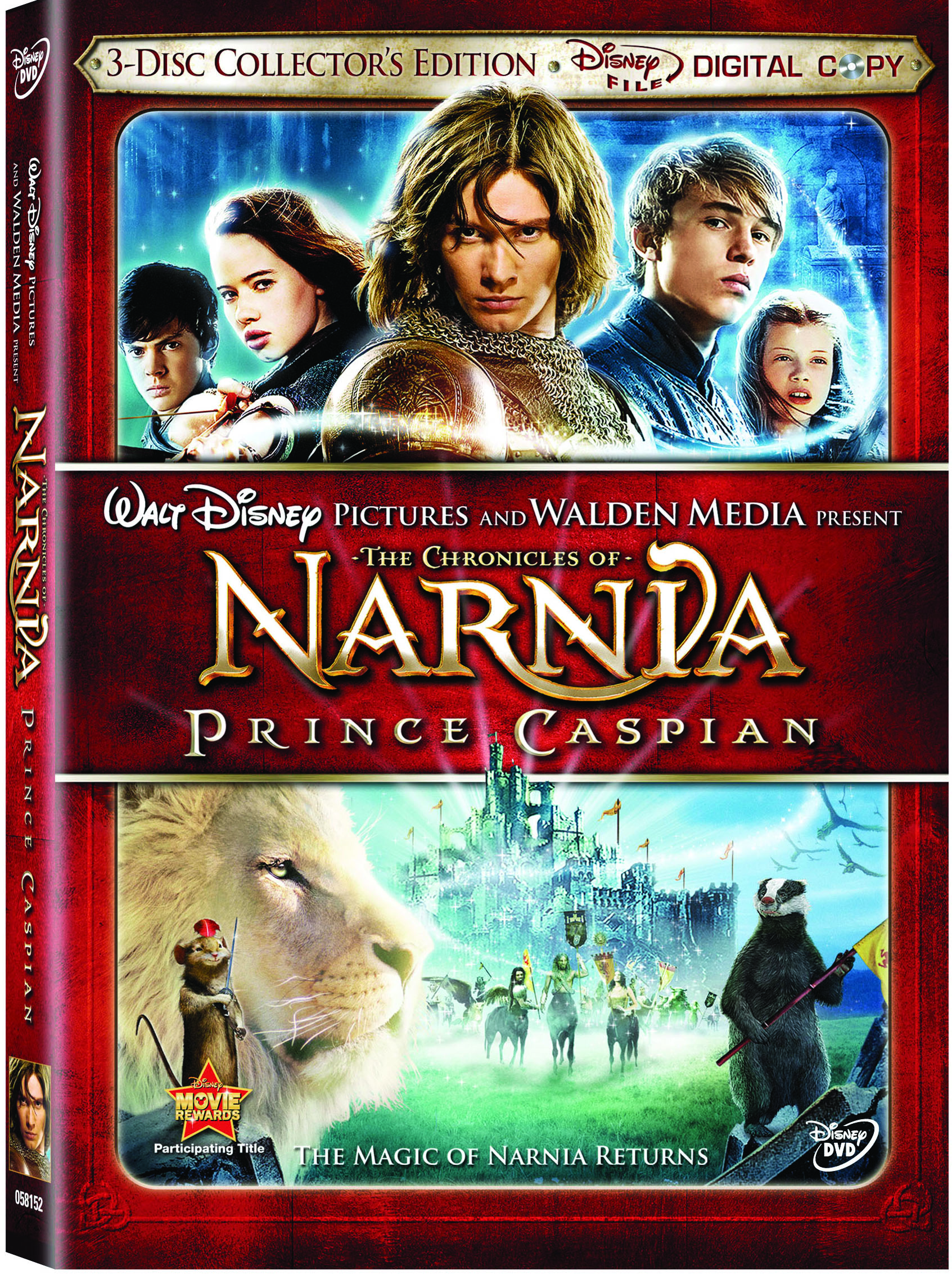 Prince Caspian Blu-ray and DVD release: Dec. 2! Official Announcement! - Narnia Fans1693 x 2274