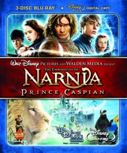 The Chronicles of Narnia: Prince Caspian Blu-ray Disc Cover Art