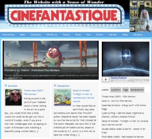 Cinefantastique - Frontpage