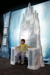 Narnia Exhibition: White Witch's Ice Throne