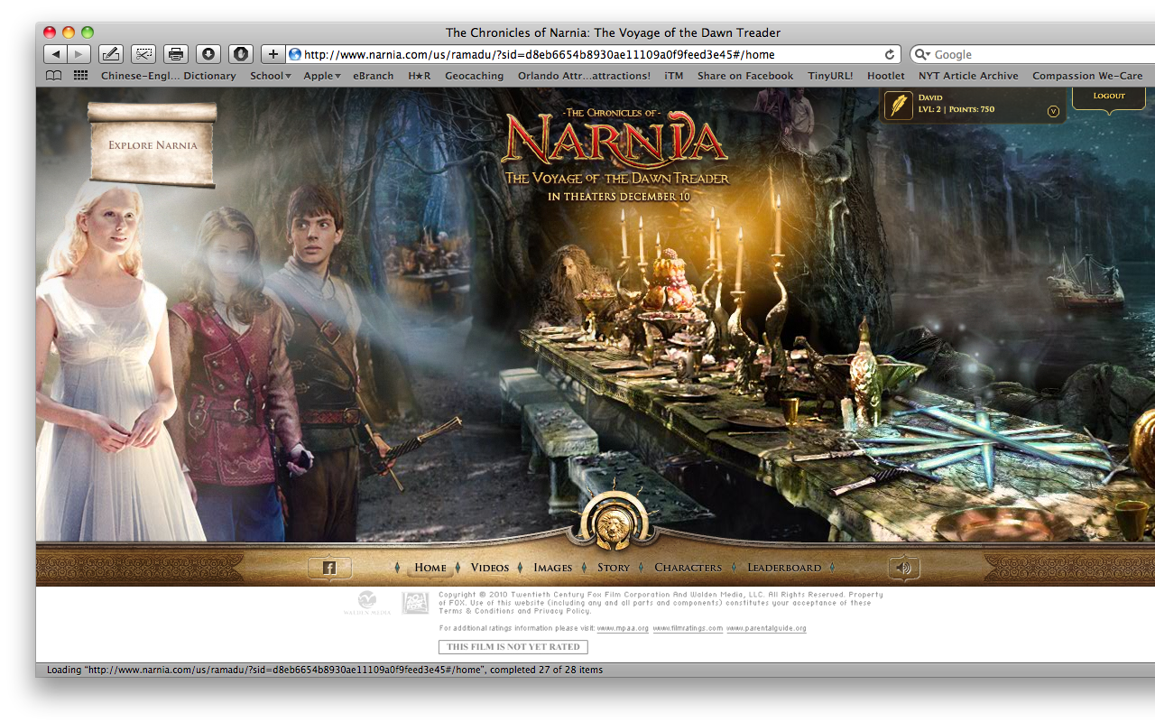 The Chronicles of Narnia: The Voyage of the Dawn Treader (2010) - News -  IMDb