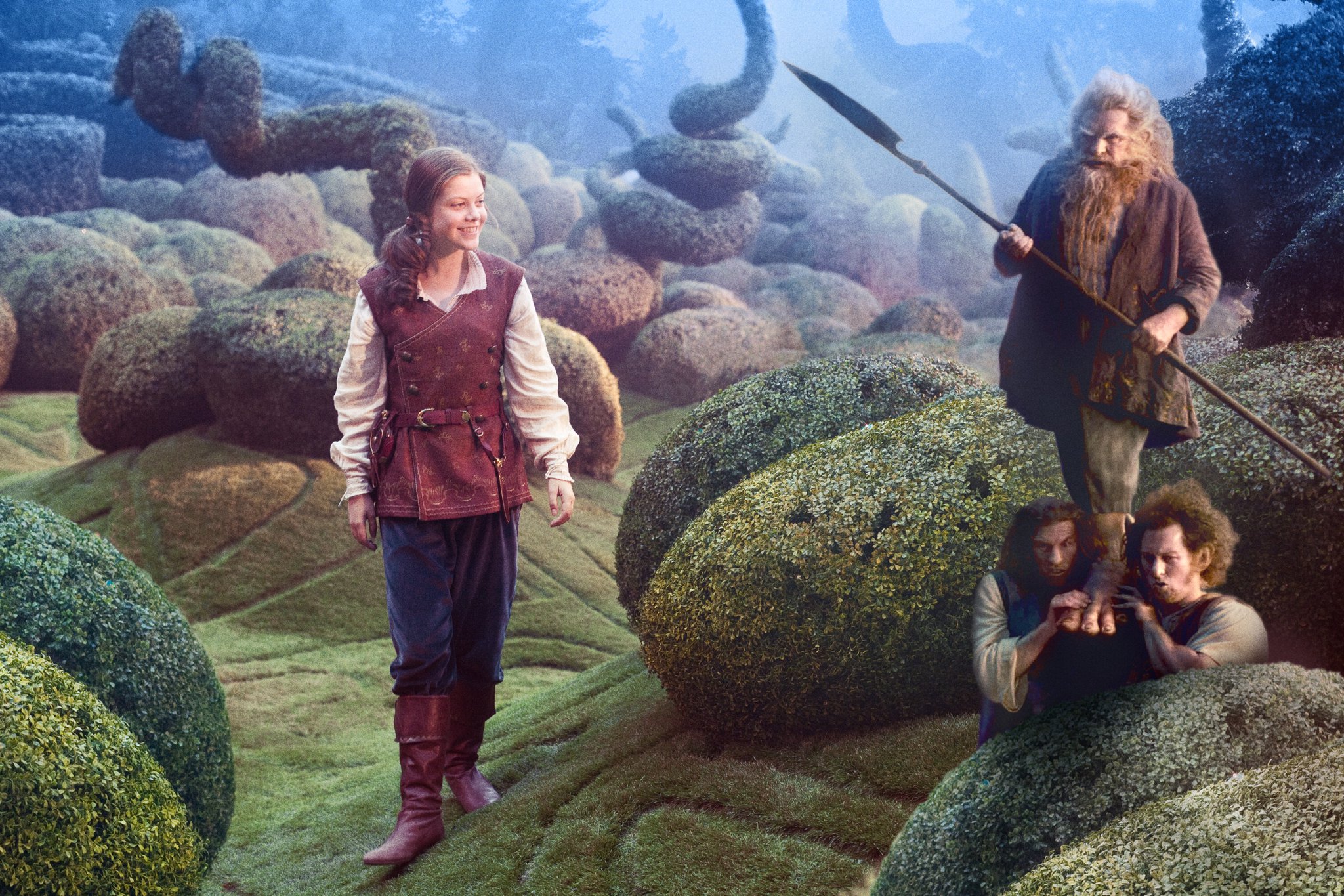 Dawn Treader Photos: Dufflepuds and a Dragon! - Narnia Fans