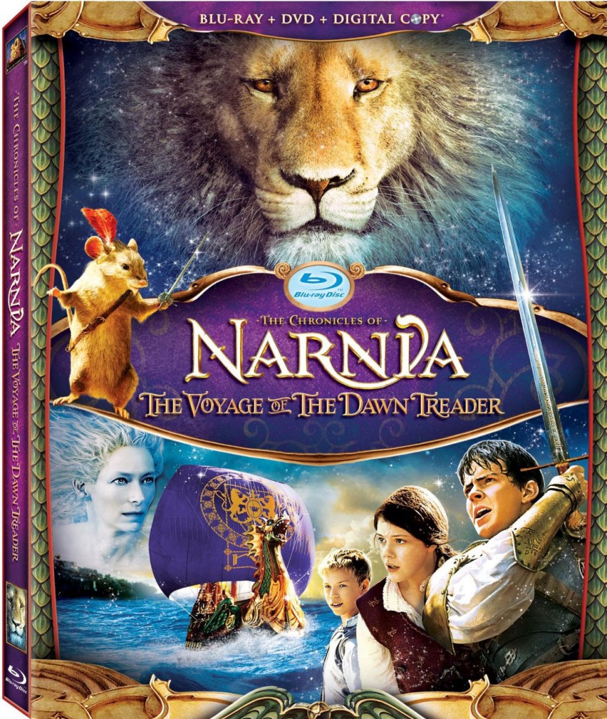 Dawn Treader Official Cover Art for Blu-ray and DVD Revealed - Narnia Fans