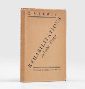 Rehabilitations and other Essays