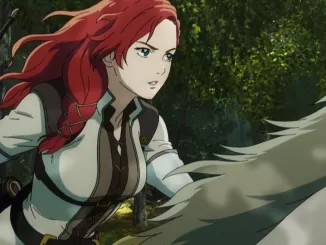 Héra riding in The Lord of the Rings: The War of the Rohirrim