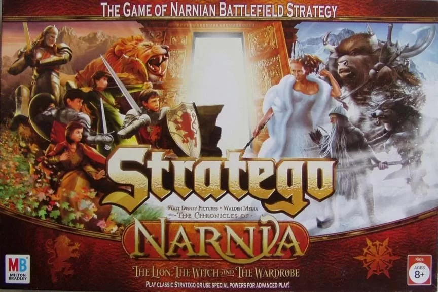 Official box art for Stratego: The Chronicles of Narnia