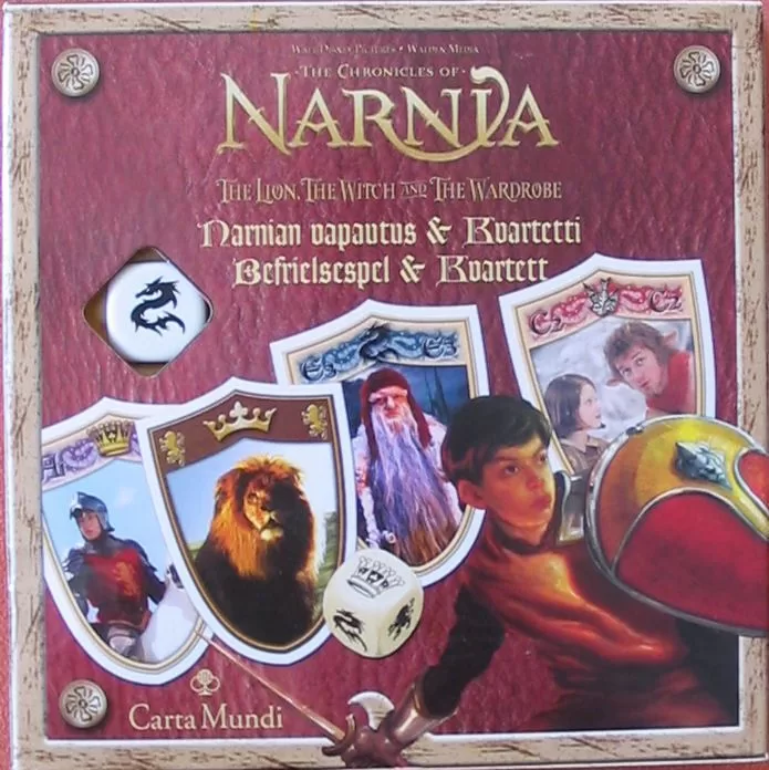 Official box art for The Liberation of Narnia